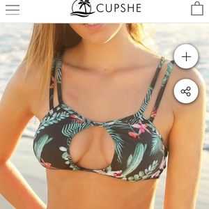 Through the waterfall (top only) sexy cut out